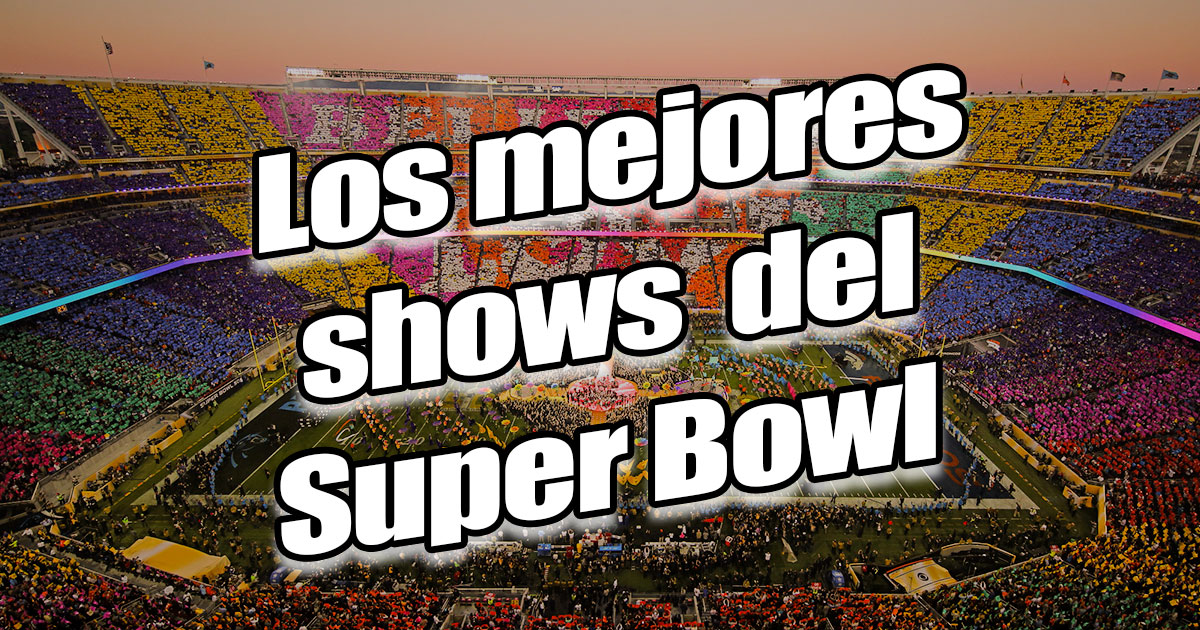 Impresionantes shows de medio tiempo en el Super Bowl Evolución Digital